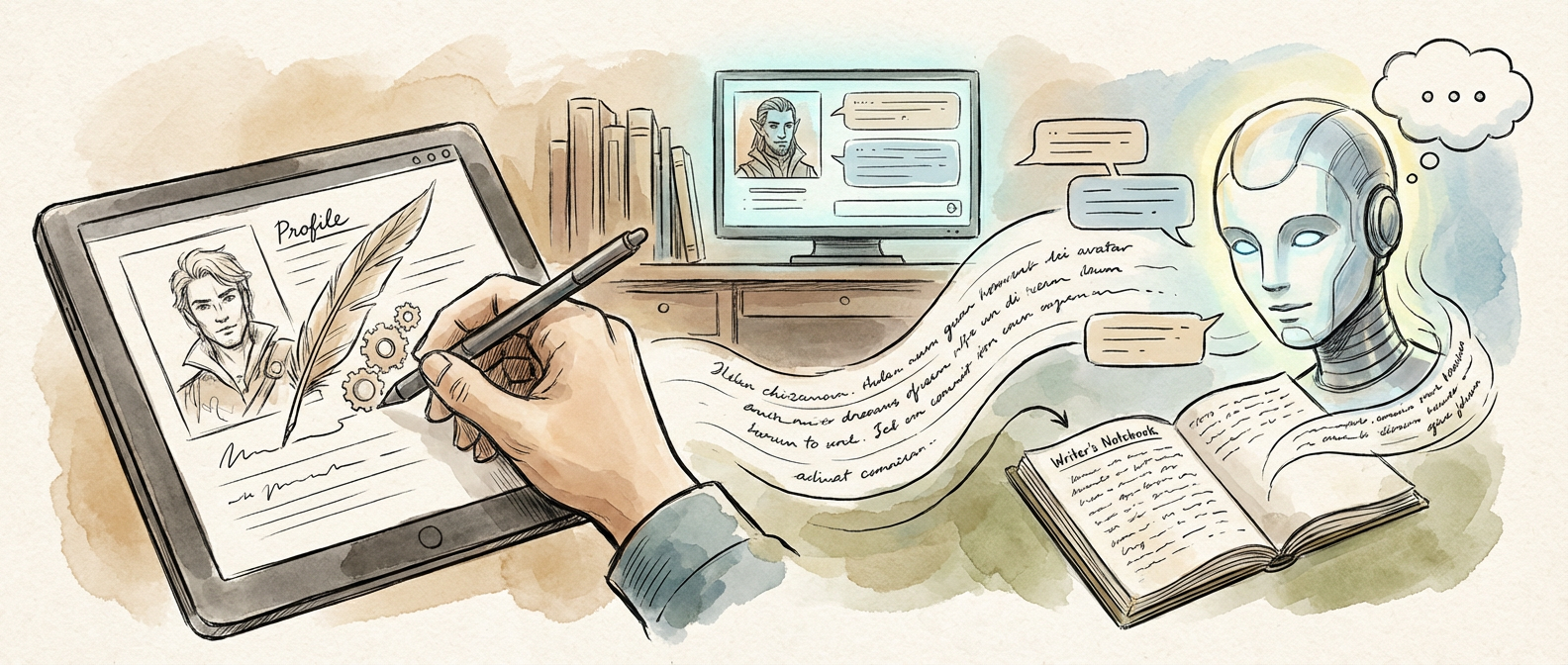 How AI Roleplay Is Revolutionizing Character Development for Fiction Writers
