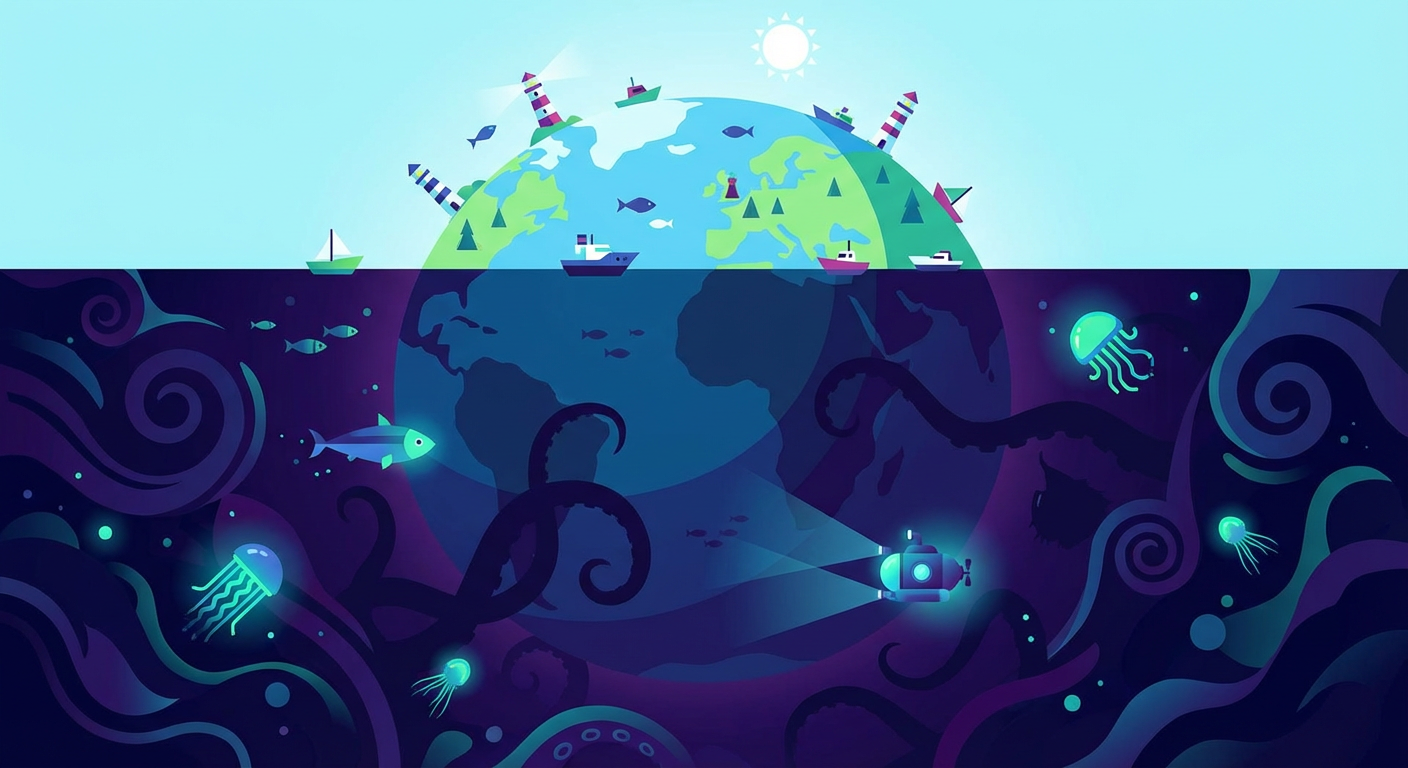 Illustration for The Ocean's Hidden Frontier: Why We Know Less About Our Own Planet Than Mars
