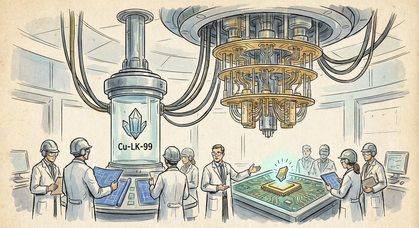 Illustration for The Room Temperature Superconductor That Actually Works: Why Failure Made Success Possible